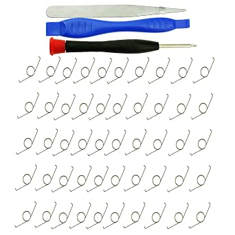 CTHTBZ 50pcs JDS-001 JDS-011 R2 L2 Trigger Buttons Springs for Playstation 4 PS4 Controller