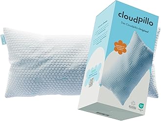 Cloudpillo Premium Memory Foam Pillow - Adjustable Height 40x80 cm - Ergonomic Pillow - Hypoallergenic