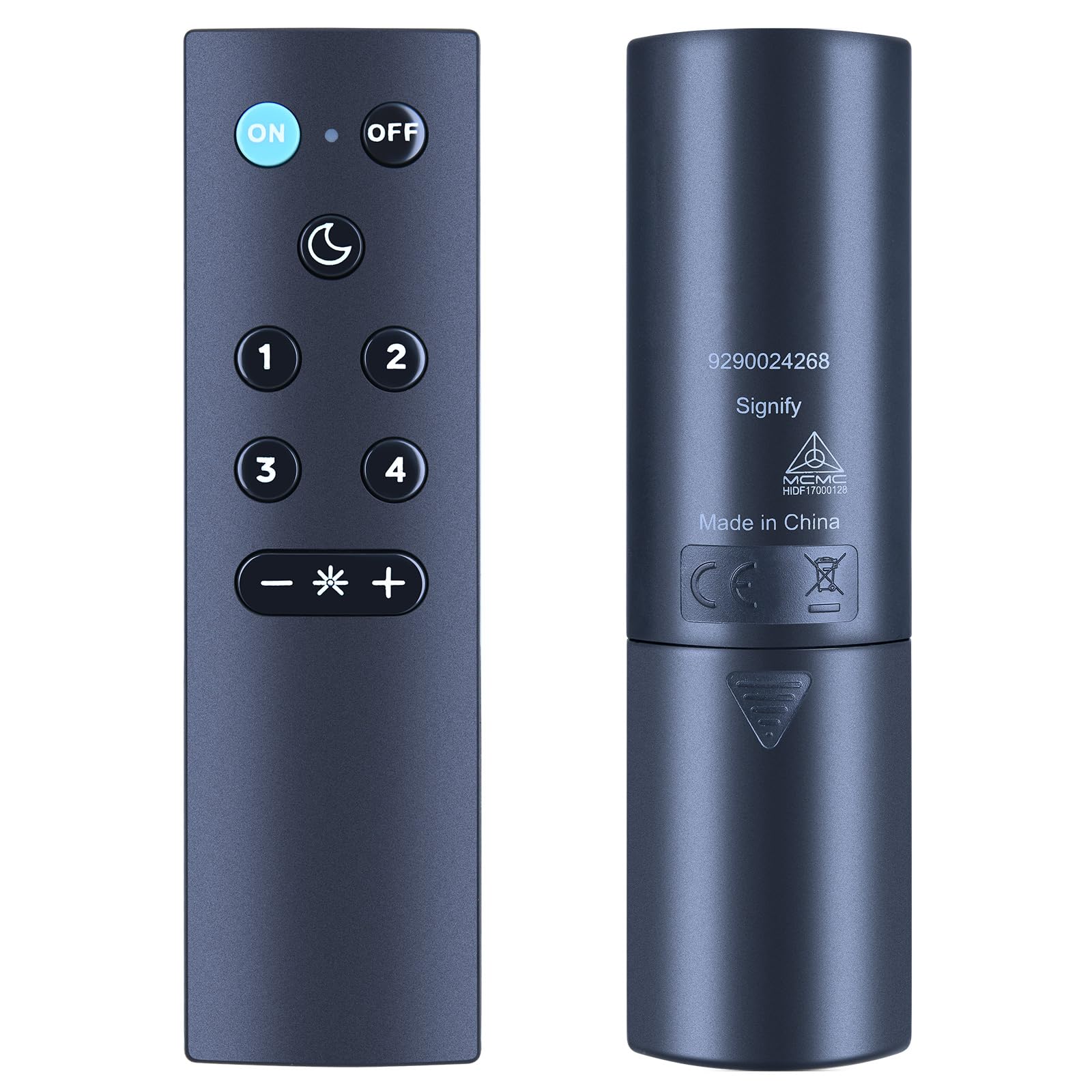 Remote Control for All WiZ WiZmote for Smart Wi-Fi Wireless Connected Light Bulbs, black/white