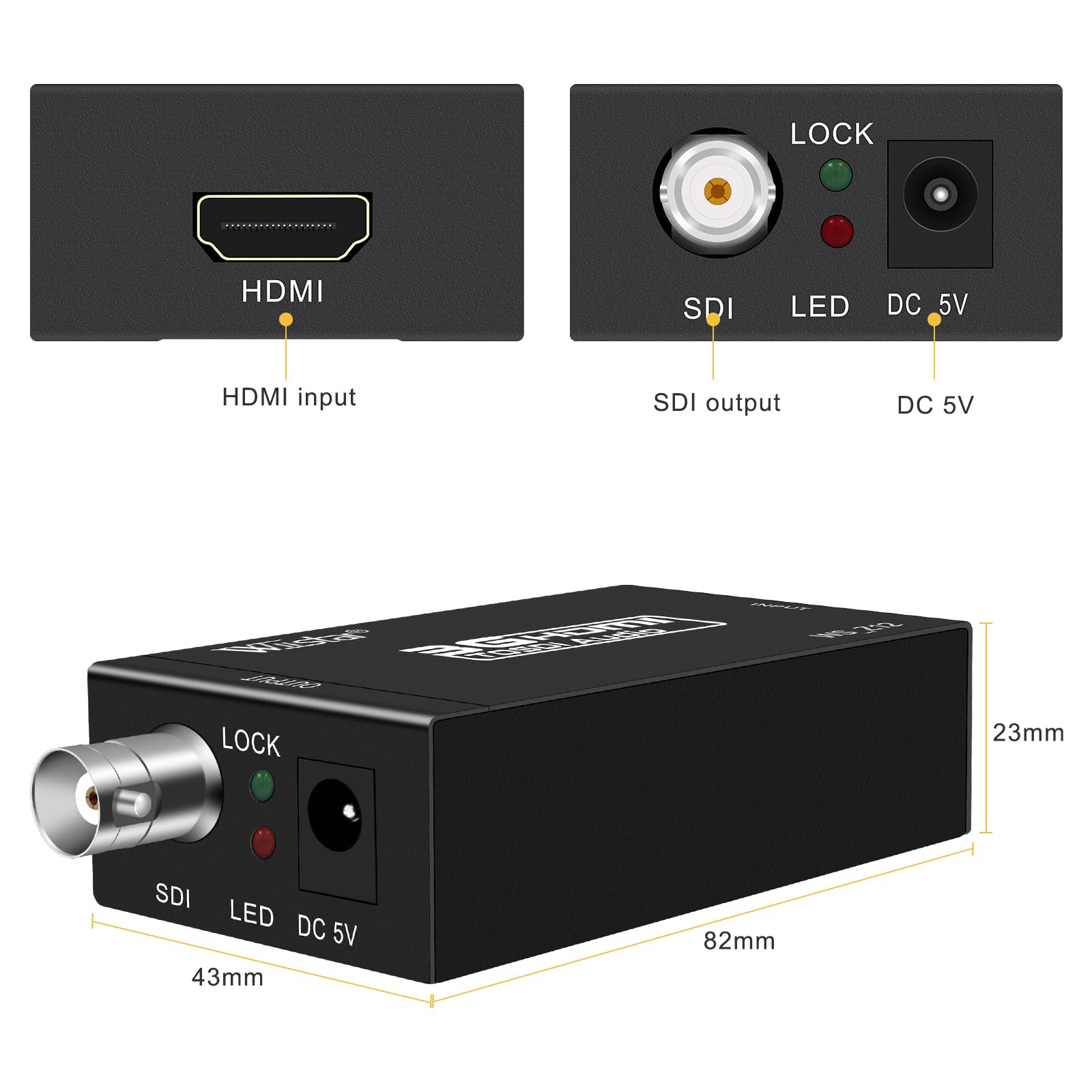 HDMI to SDI 3G ３個セット HDMI to SDI 3G 3個セット HDMI to 3G-SDI/HD-SDI Converter
