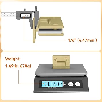 Brushed Gold 90 Degree Glass Shower Door Hinges, Heavy Duty Stainless Steel, 1 PCS Fits 1/4 to 1/2 Frameless Glass Shower Door