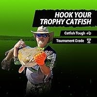 Vista 2 de Anzuelos para bagre de peso pesado - Anzuelos circulares de pulpo con compensación - Paquete de 25