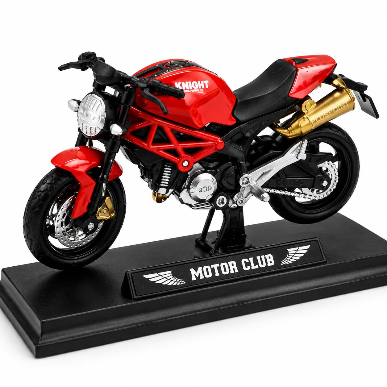 PLUSPOINT Diecast H2R Motorcycle Toy Bike 1:10 Scale Model Vehicles Alloy Simulation Super Bike Also for Car Dashboard Adult Alloy Motorbike Toy Simulation Model Vehicle Toy Street Machine Kids Gift — Amazon image 9