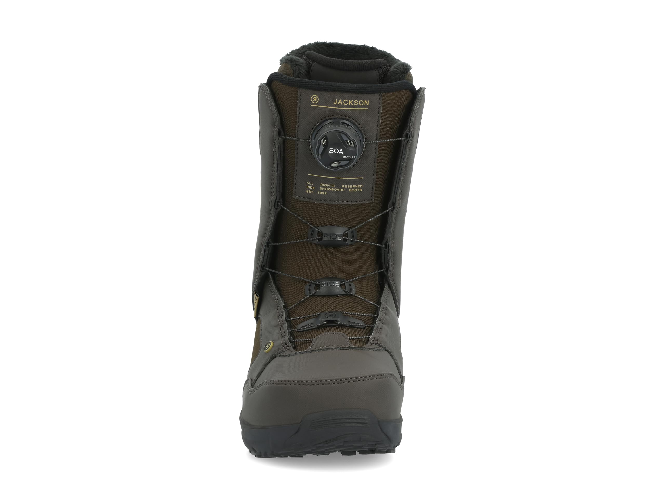 Scarponi da snowboard da uomo RIDE Lasso Pro nero (12F2003.1.1
