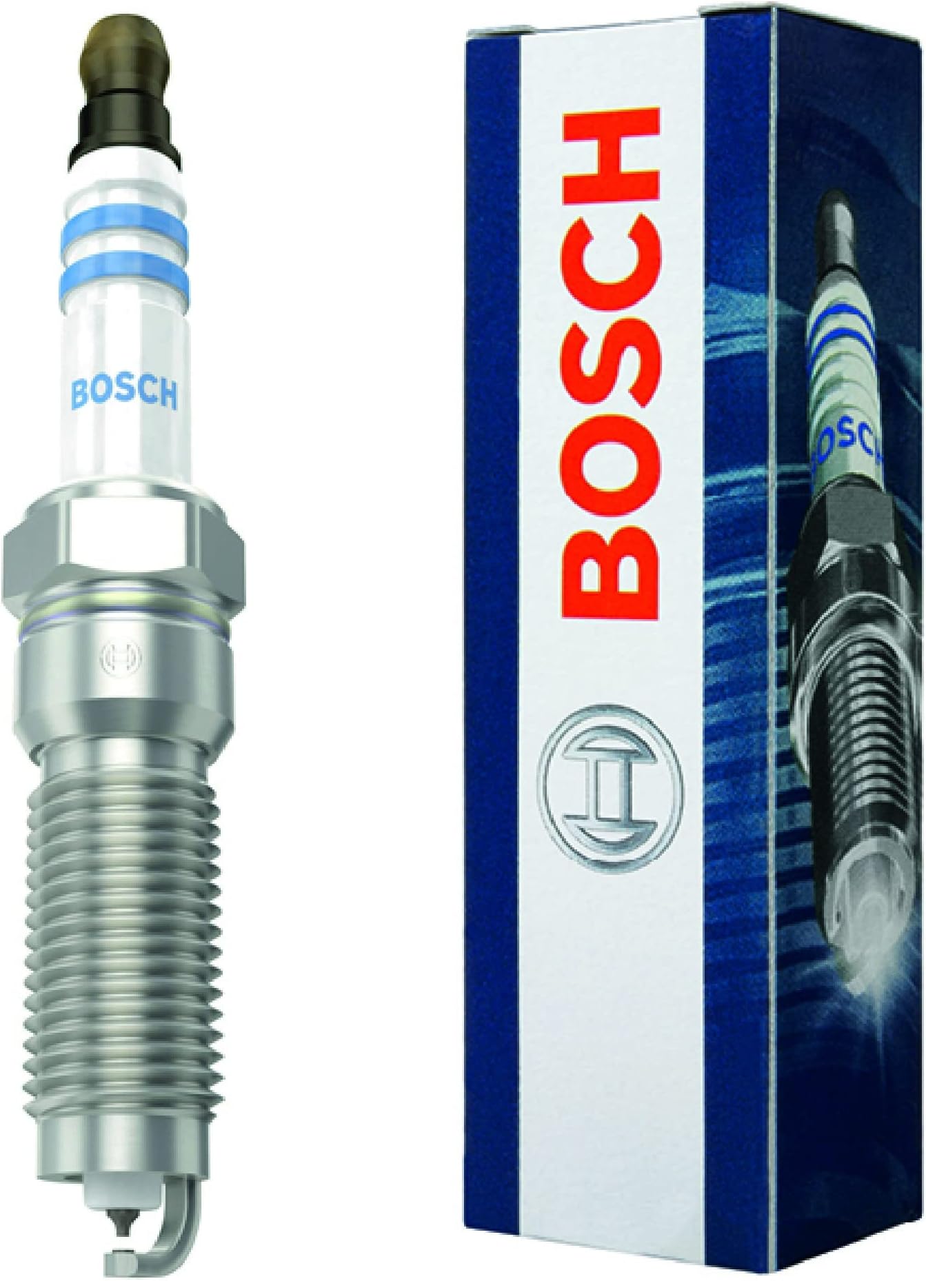 Bosch Iridium 0242145573, 1 Spark Plug - for a Reliable Gasoline Engine Start and Long Service Life - with Robust Design