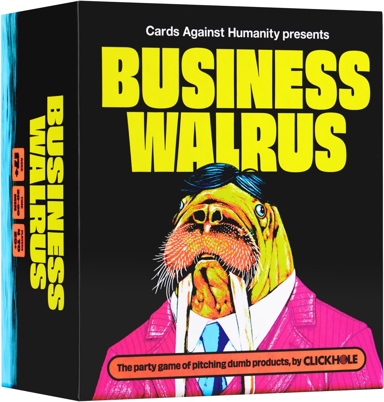Cards Against HumanityPresents Business Walrus: The Party Game of Pitching Dumb Products • Written by ClickHole
