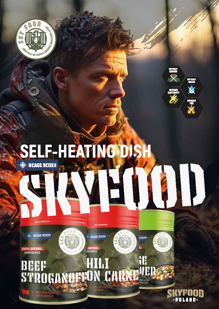 Skyfood Beef Strogonow Self-Heating Dish