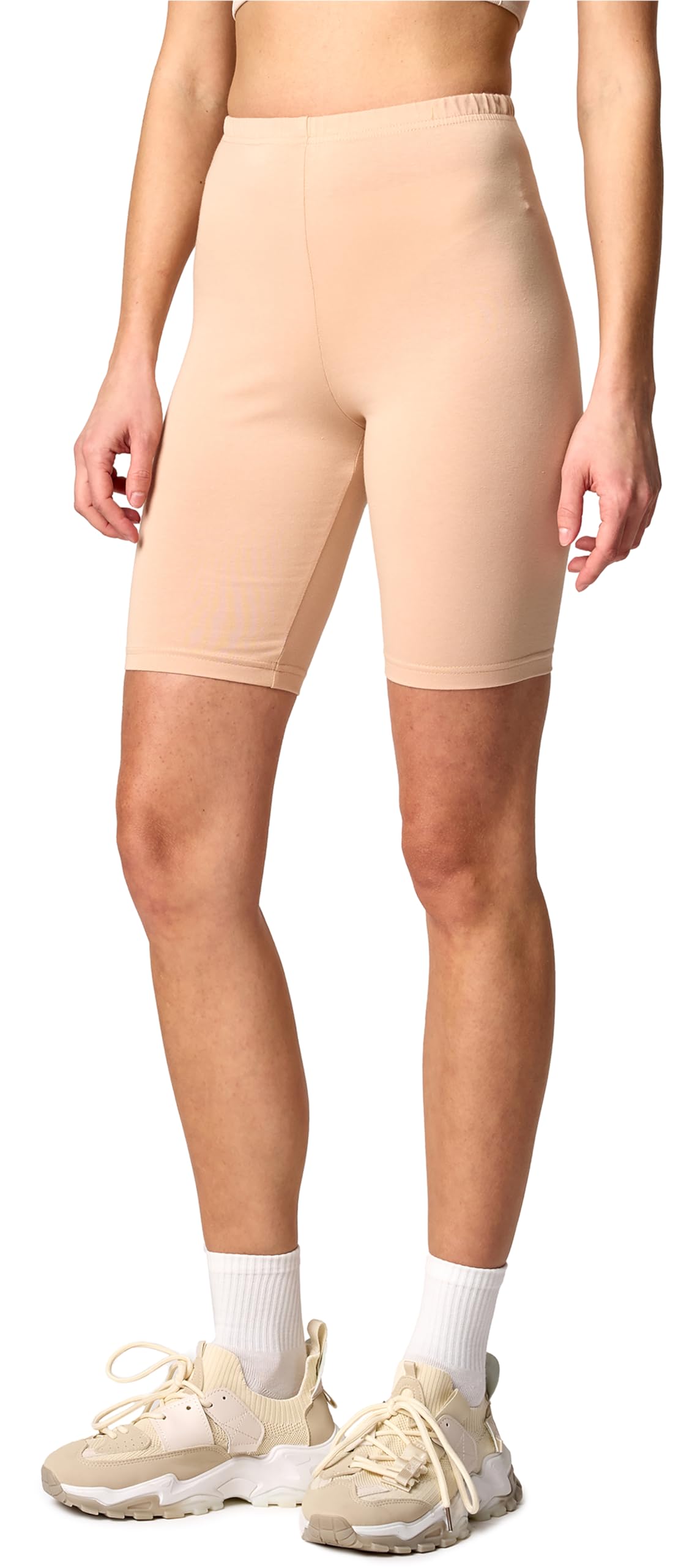 Merry Style Women's Short Leggings MS10-200 (Nude, S)