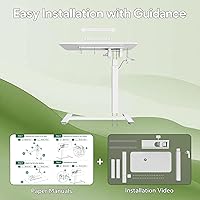 Vista 9 de Rolling Laptop Desk, 180° Tiltable Mobile Standing Desk Height Adjustable, Overbed Bedside Table, 32inch Portable Computer Desk with Lockable