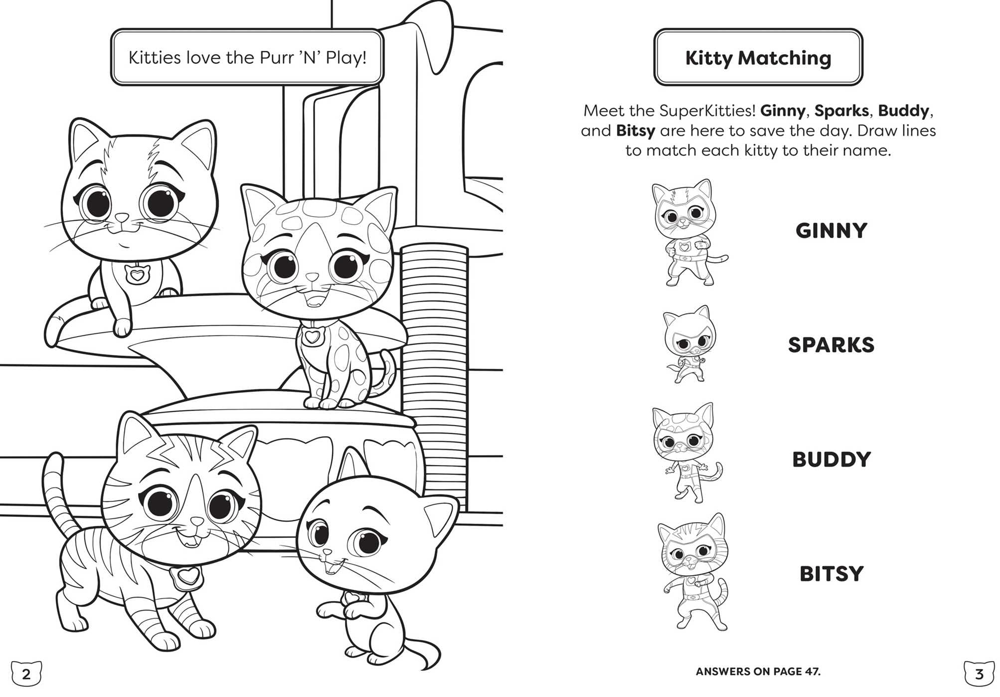 Disney Superkitties: Superkitties, Go! (Coloring & Activity With Crayons)