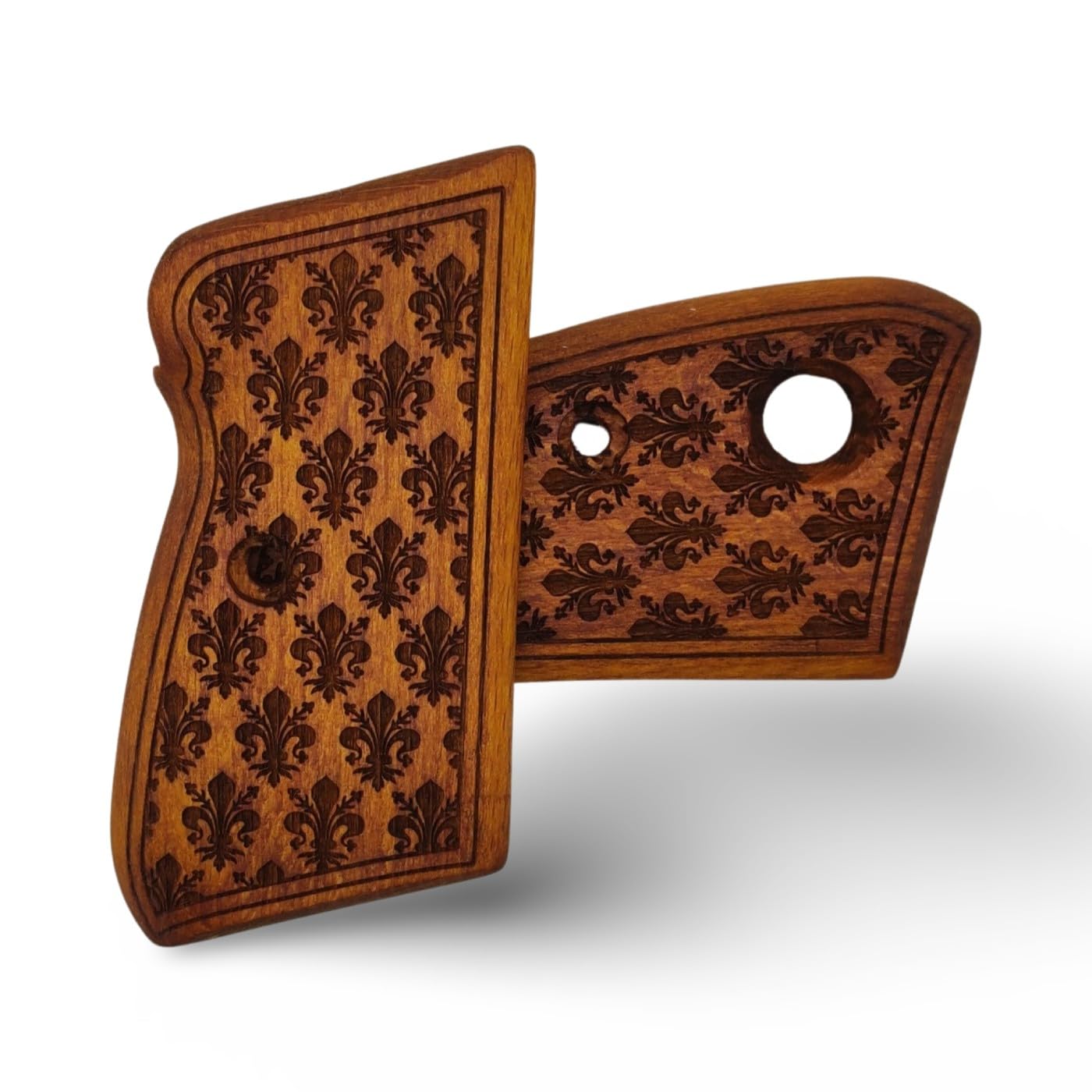 MANOPOLE ZIB per Beretta 70 70S 71 Impugnatura a pistola realizzata a mano in legno di noce (ZIB-f0171)