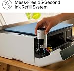Imprimante tout-en-un sans fil HP Smart Tank 5102, imprimante rechargeable, scanner, photocopieur avec jusqu'à 3 ans d'encre inclus, idéale pour la maison, sans cartouche.