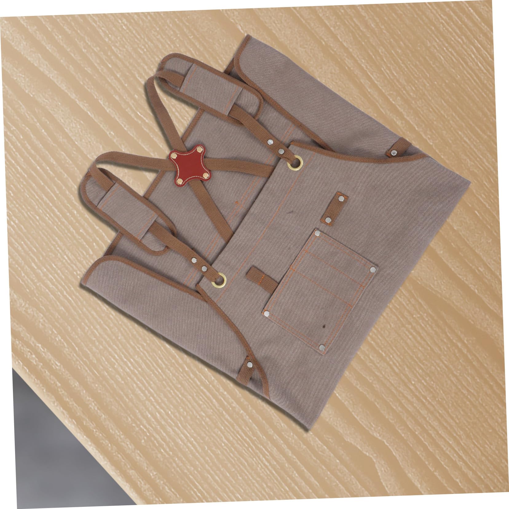 Delantal de con Ajustable Cruzado para Jardín y Carpintería Unisex Práctico y Fácil de Limpiar para Chef Jardineros y Artistas
