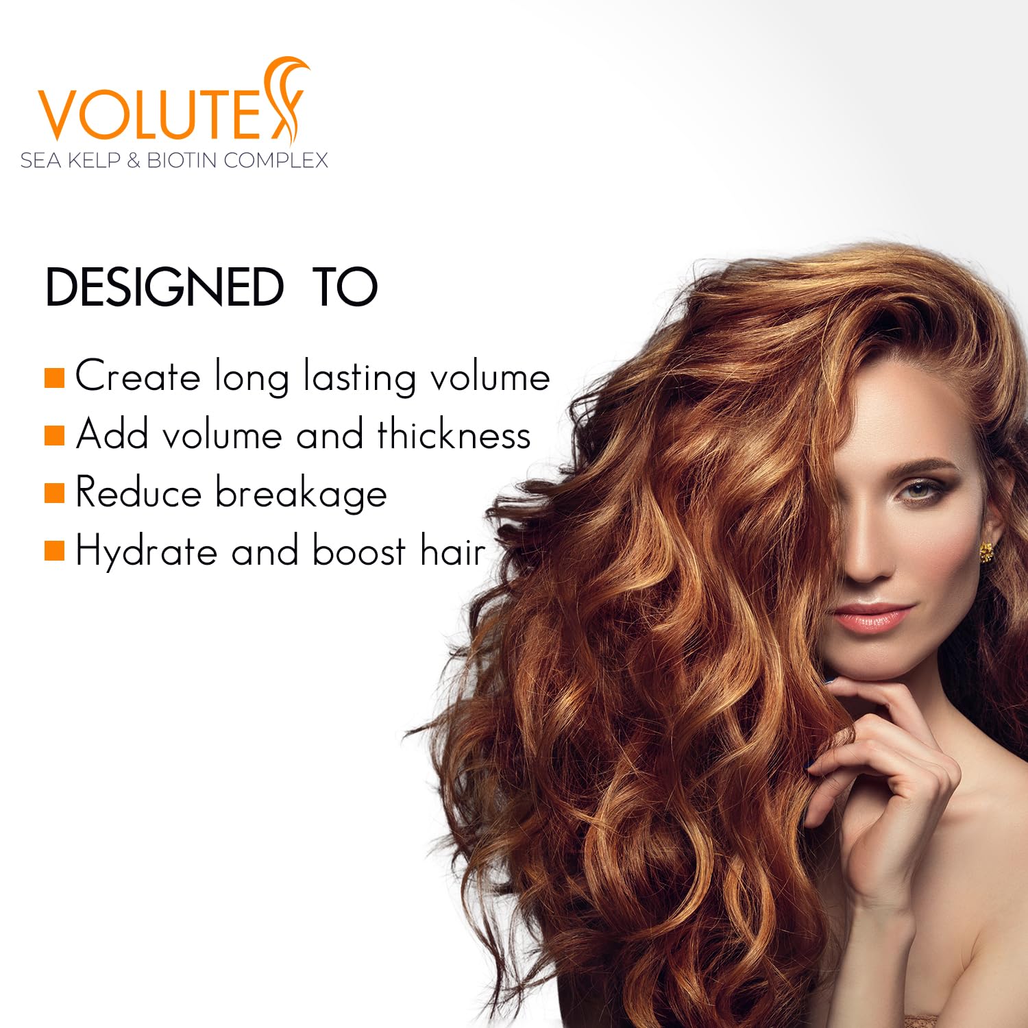Rocco Donna Root Lifting Spray, Heat-Activated Volumizing Spray for Fine Hair, Thickening and Body, Long-Lasting Volume, Volutex Complex with Biotin and Sea Kelp Extract, 4 oz