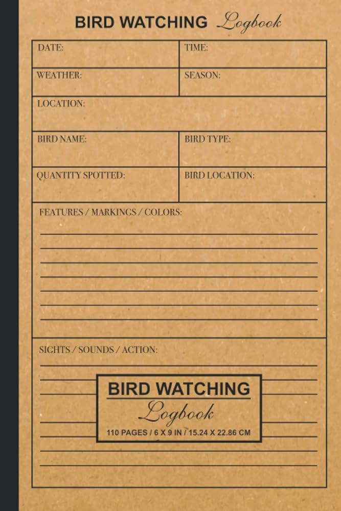 bird-watching-logbook-a-birdwatching-journal-for-bird-watchers-and-birders-small-bird-spotter-book-to-track-record-bird-sightings-for-kids-teens-and-adults-classic-press-naturageek for Free Printable Bird Watching Journal Bird Watching Logbook: A Birdwatching Journal for Bird Watchers and Birders | Small Bird Spotter Book to Track & Record Bird Sightings | For Kids, Teens, and Adults | Classic: Press, Naturageek: for Free Printable Bird Watching Journal