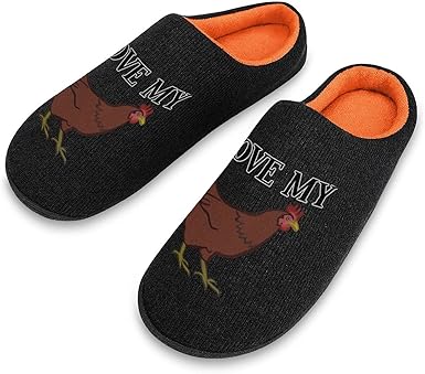 Mens chicken slippers Clearance