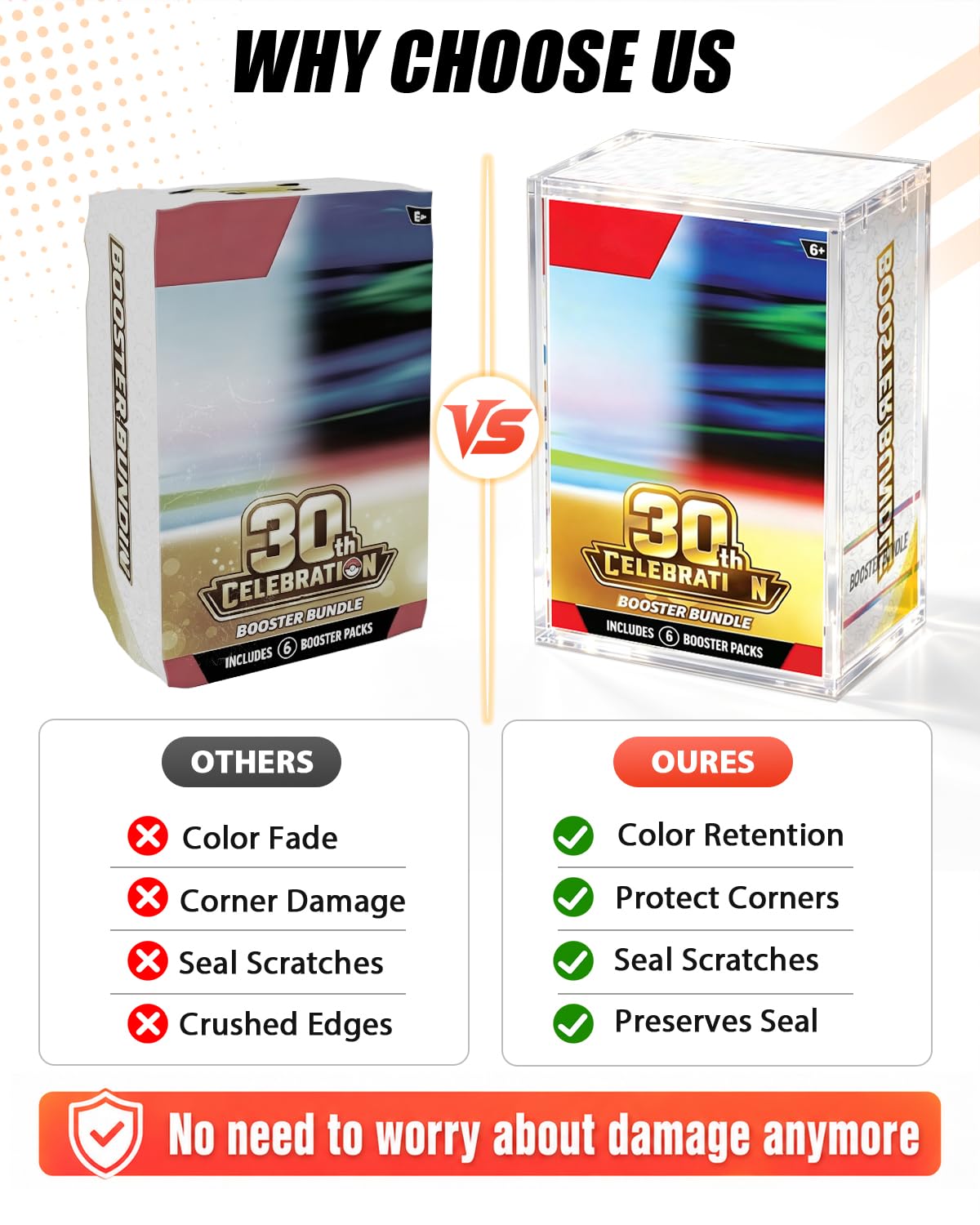 PKMN Booster Bundle Acrylic Cases - 2 Pack -4