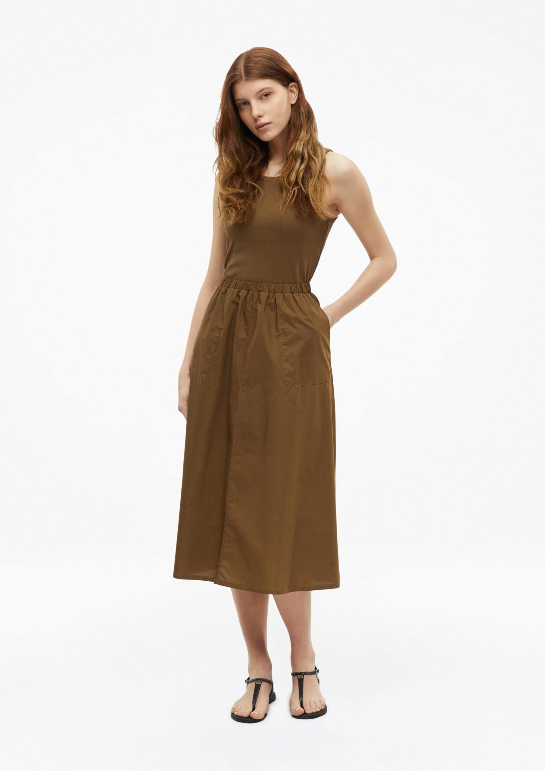 s.Oliver Damen 2180823 Midi Kleid (1er Pack)