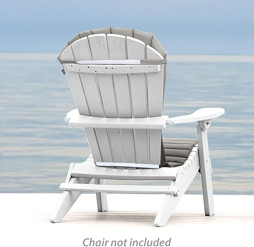 Miniatura 3 de JCA Cojín de asiento para silla de patio para exteriores, para todo tipo de clima, tela de olefina de secado rápido, cojín para silla Adirondack