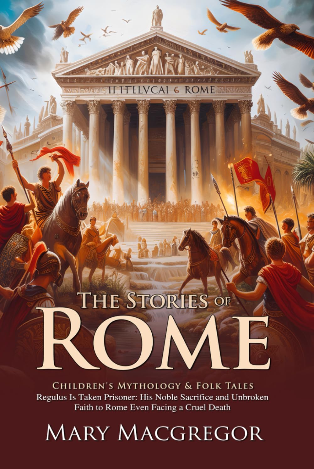 The Story of Rome: Ancient Legends, Heroes, and the Rise of an Empire: Discover ancient Rome through myths and epic adventures - Illustrated Edition with Author Biography
