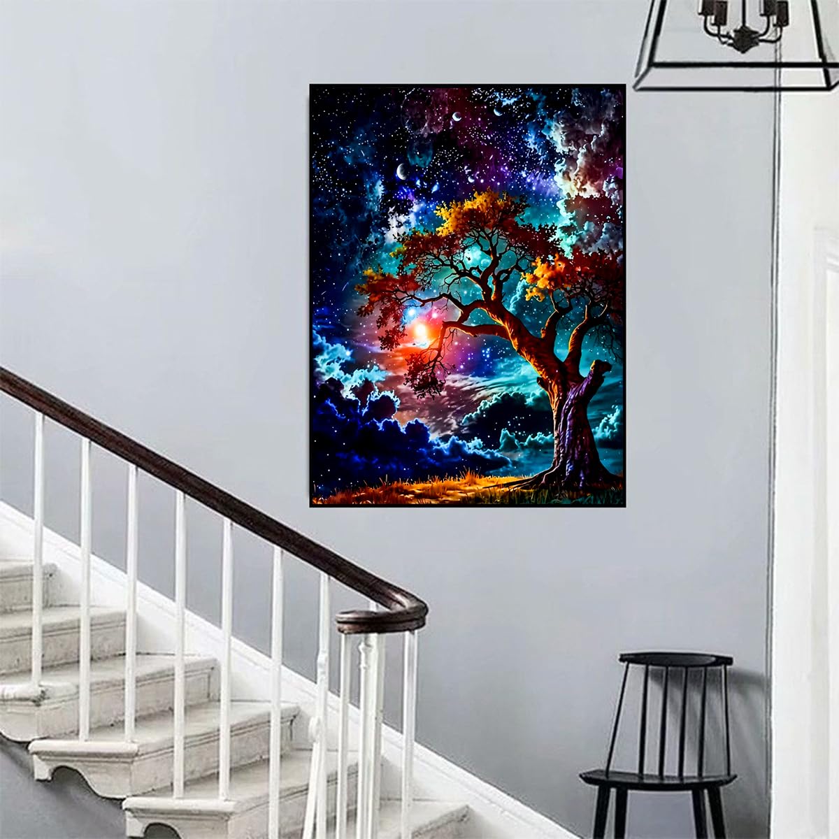 5D Diamond Painting Baum Des Lebens: Kreatives DIY Set Für Wanddeko