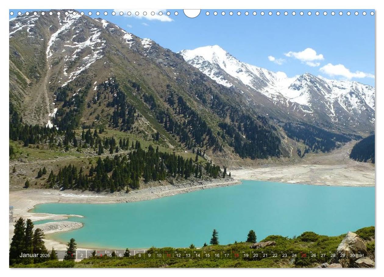 Kasachstan - Eine Bilder-Reise (Wandkalender 2026 DIN A3 quer), CALVENDO Monatskalender: Reisefotografien aus Kasachstan (CALVENDO Orte)