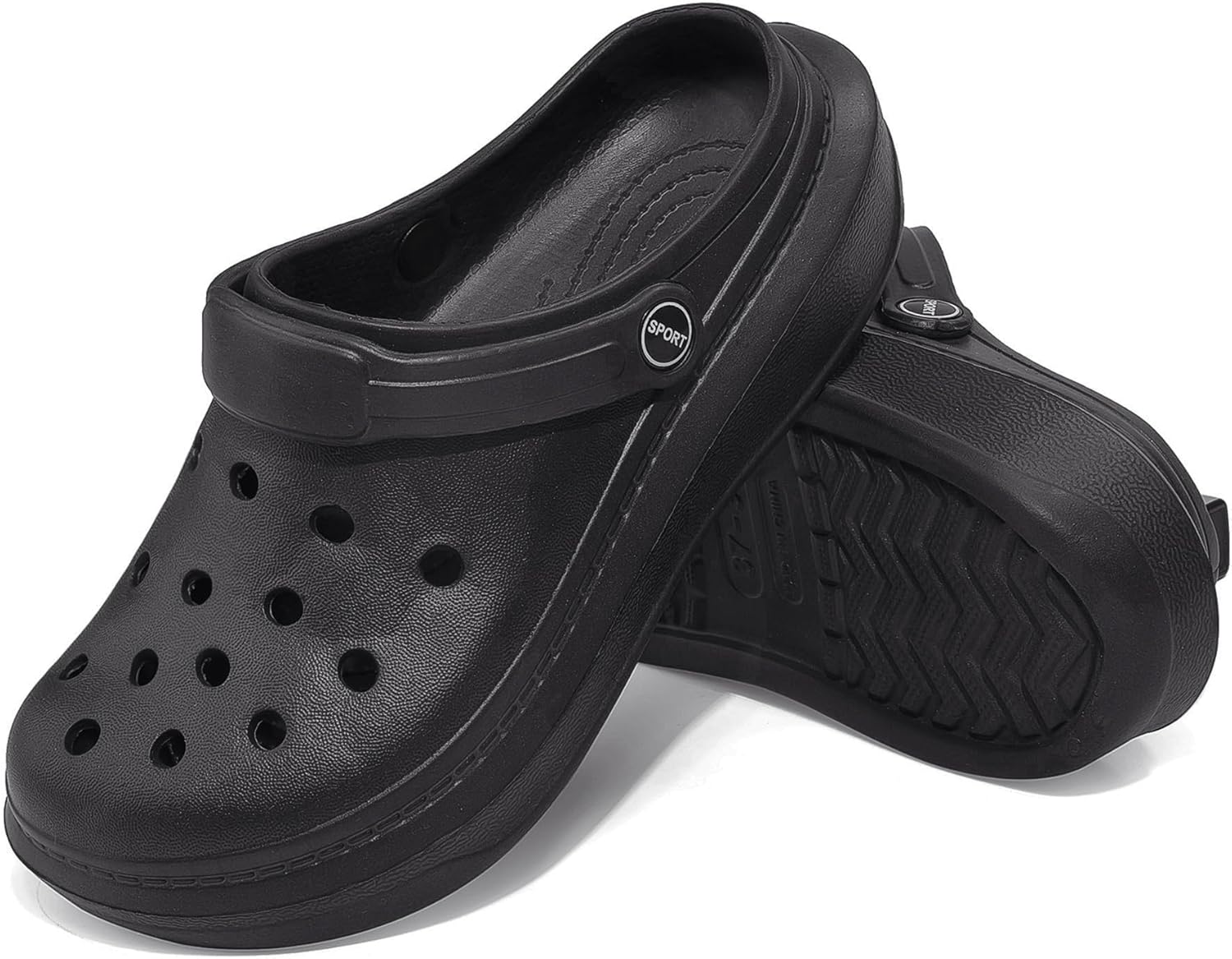 Clogs for Men Women - Slip-On Garden Shoes Sandals with Arch Support,Cushioned Comfort for Beach Pool Summer Outdoor Activities - Image 6