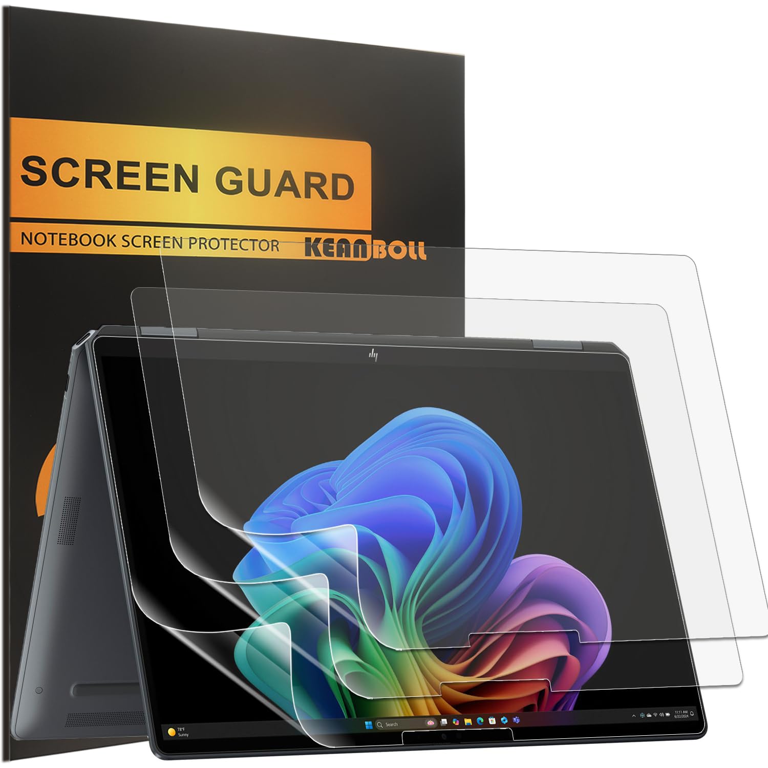 Photo 1 of KEANBOLL 3 Pack Anti Glare Screen Protector for HP OmniBook 16"