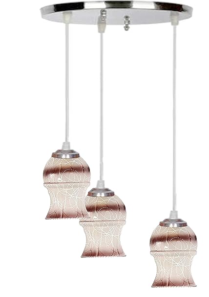 Nogaiya Glass Ceiling Lamp (Multicolor)