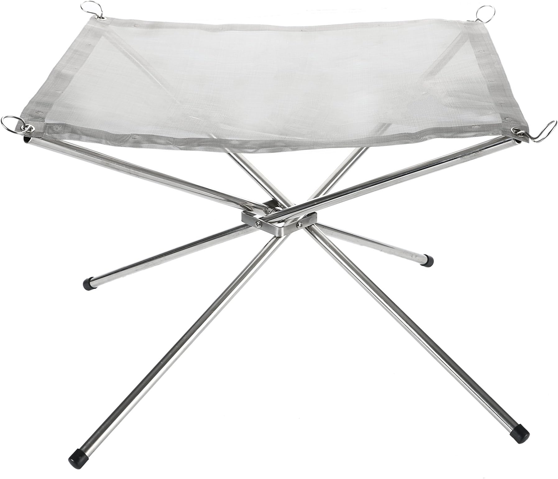 Pickel　Bonfire stand Fire stand Mesh seat (stainless steel)
