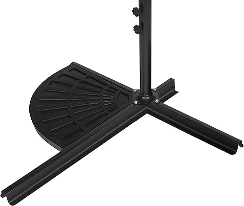 Miniatura 7 de Trademark Innovations Pesos base de resina para paraguas compensados, 26 libras cada uno (juego de 2), bronce