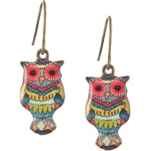 Whimsical Antique Charm Dangle Earrings
