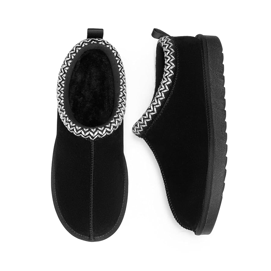 Amazon.com | DREAM PAIRS Women's Fuzzy Cozy Slippers Genuine