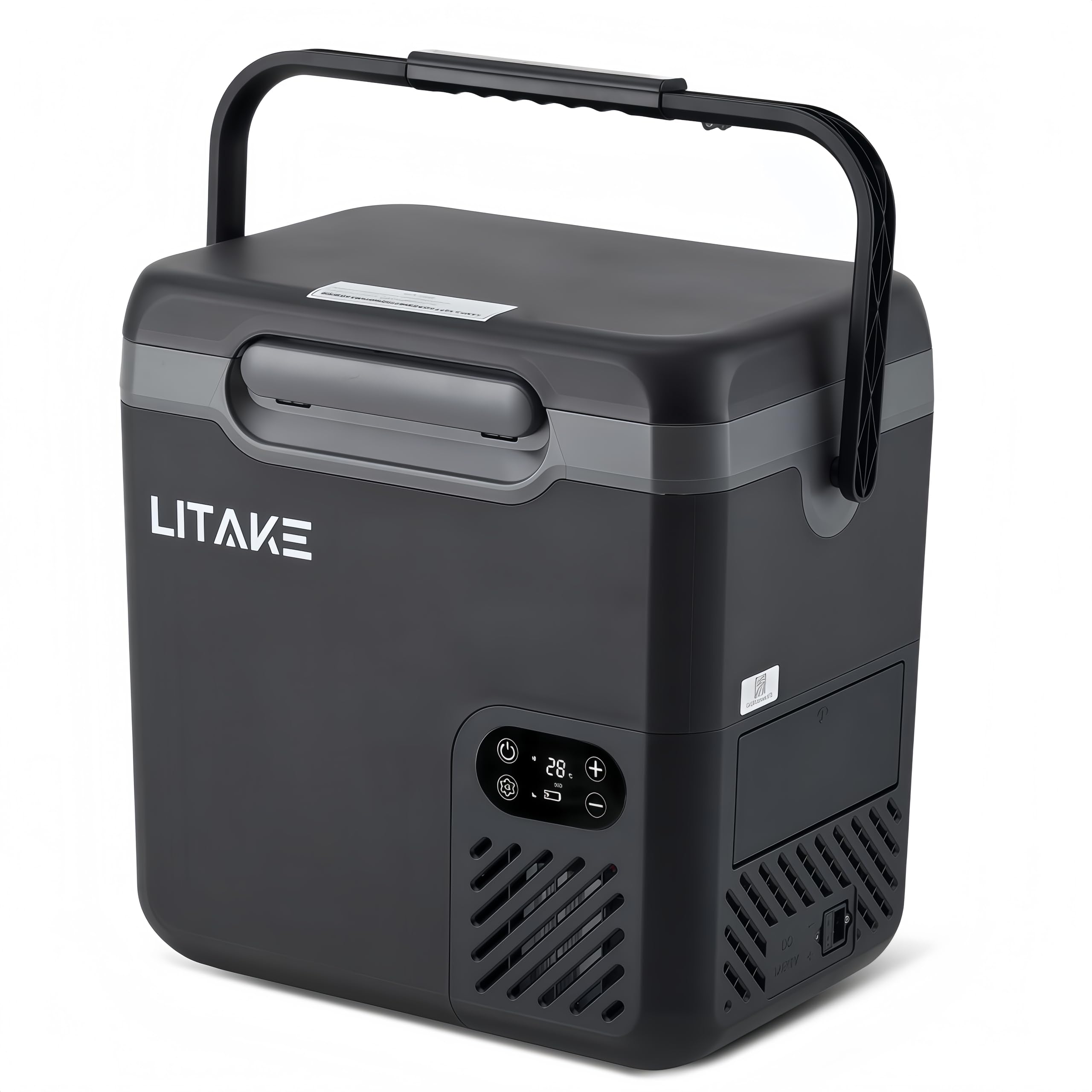 Amazon.co.jp: Litake(リテーク) 車載冷蔵庫 18L -20℃～20℃ バッテリー