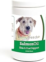 Vista 421 de Healthy Breeds Golden Retriever - Aceite de salmón masticable suave, 90