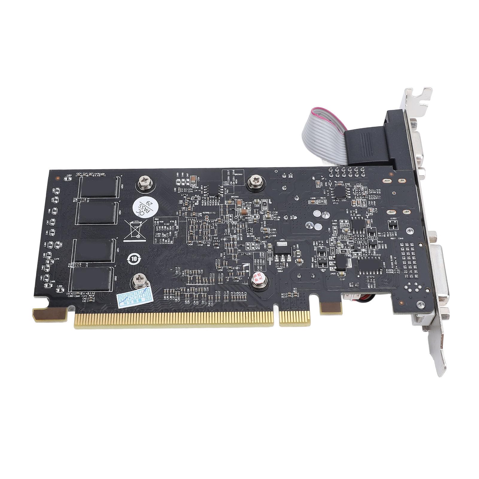 R5 230 Grafikkarte 2GB GDDR3 64-Bit, PC Video Card mit Lüfter, HDMI DVI VGA Ausgang, PCI Express 1.1 x16, Low Profile für Büro HTPC Multimedia