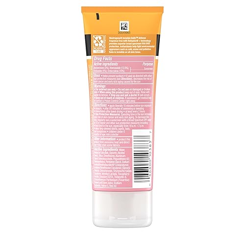 Miniatura 9 de Neutrogena Invisible Daily Defense Loción de protección solar sin fragancia, amplio espectro SPF 60+, sin oxibenzona y resistente al agua,
