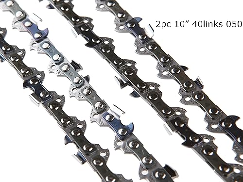 Miniatura 4 de Sierra de poste de 10 pulgadas (paquete de 2) cadena de repuesto para sierra de poste RM1025SPS RM1025P Ranger rm1035p 41AZ09PG983 713-05069RM8EPS