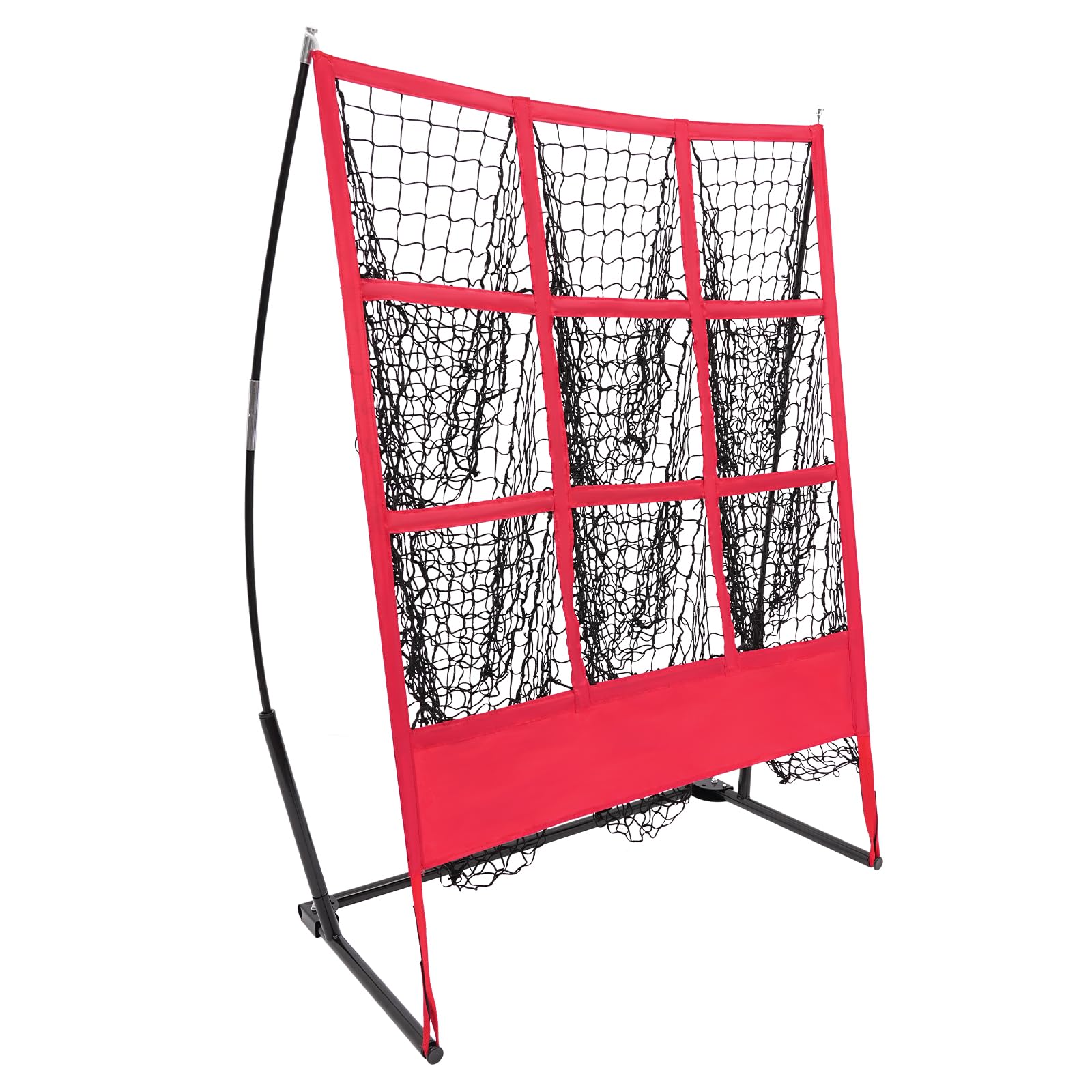 Baseball Practice Net, Nine-Grid Design Baseball Training Net Throwing Net, for Home Backyard Field 90 * 45 * 106cm