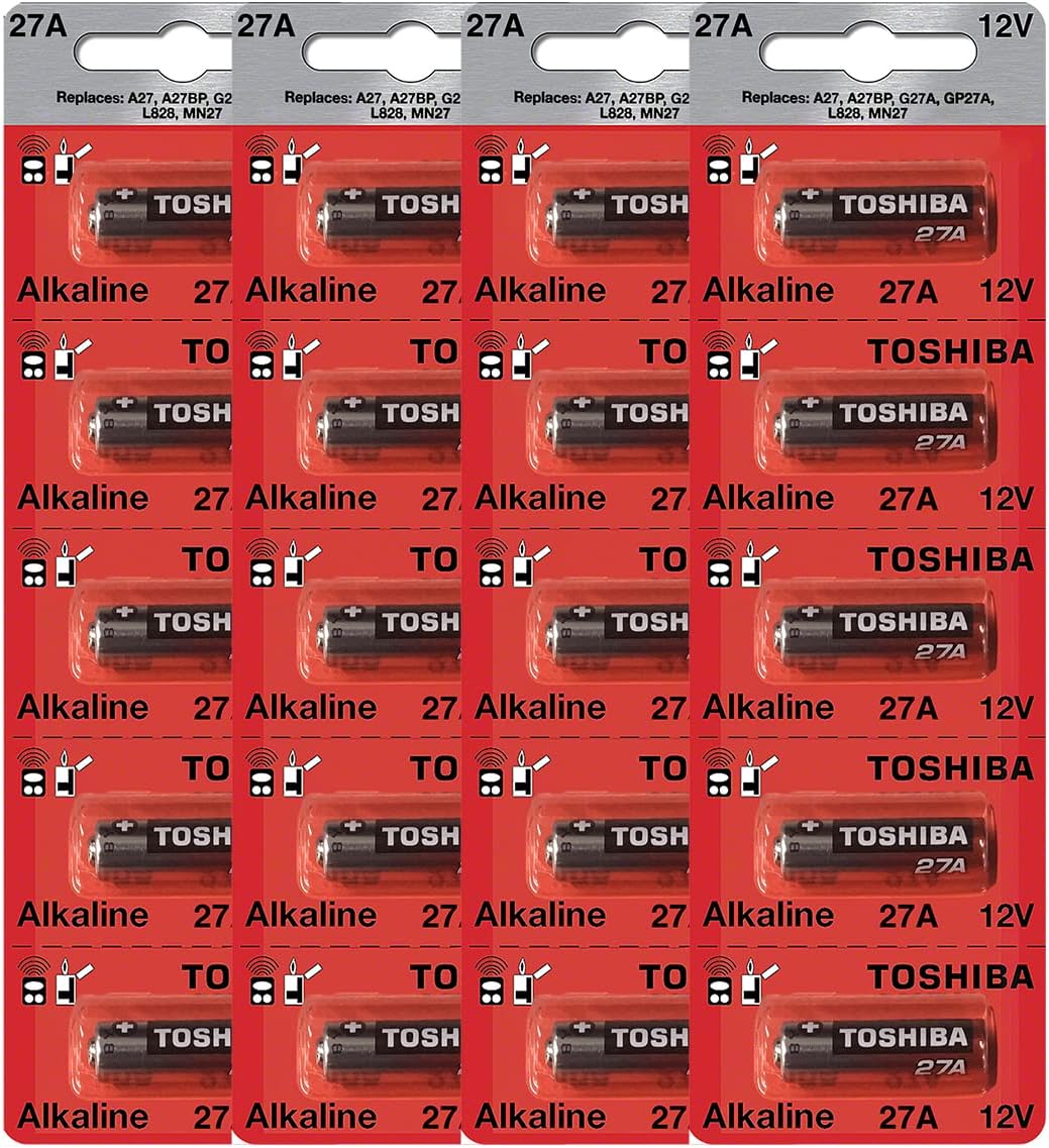 GP Alkaline Super 27A 12V B1 Security Battery 🔋 BatteryDivision 東芝アルカリ27A GP27A MN27 A27BP 12ボルトバッテリー(20バッテリー)