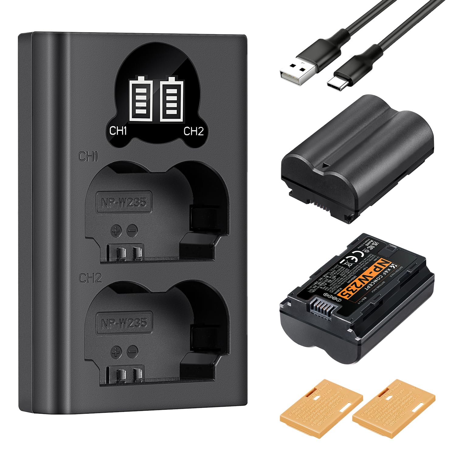 K&F NP-W235 Battery Set