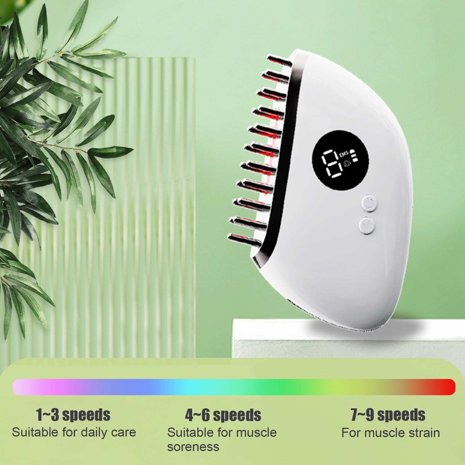Gua Sha Gesichtsmassagegerät, LED Rotlicht, Violettlicht & Blau Therapie Elektrisch Gua Sha Massagegerät für Körperformung, Meridiane Ausbaggern