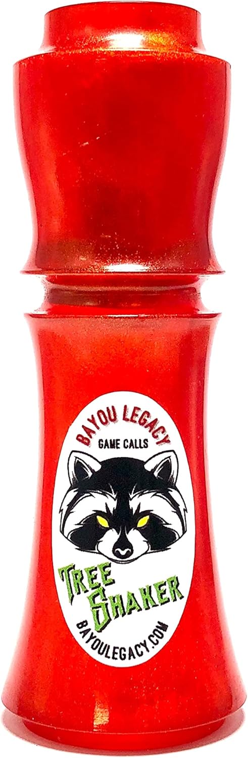 Bayou Legacy Game Calls Tree Shaker Coon Squaller Bass Boat Red