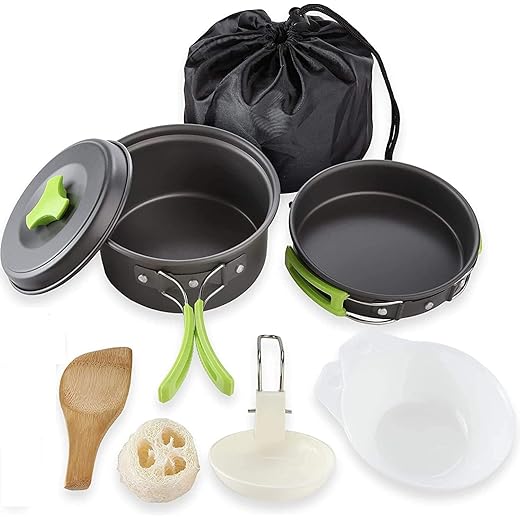 Lightweight Stackable Cookware Set