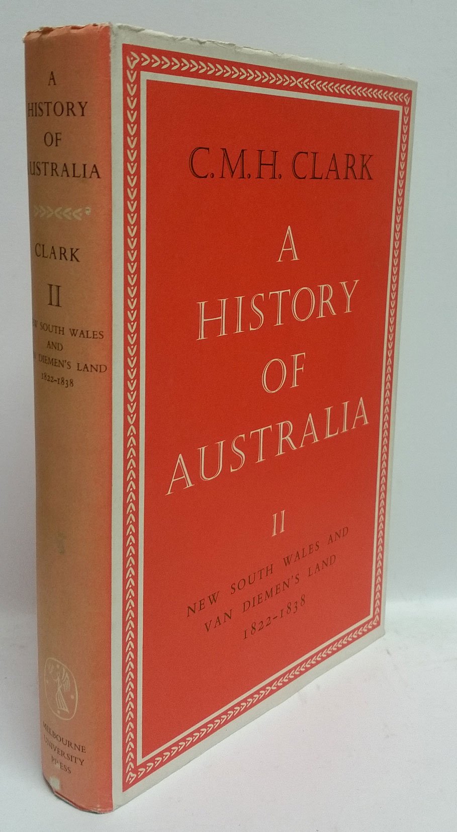 Buy History of Australia: New South Wales & Van Diemen's Land 1822-1838 — BookShops.in