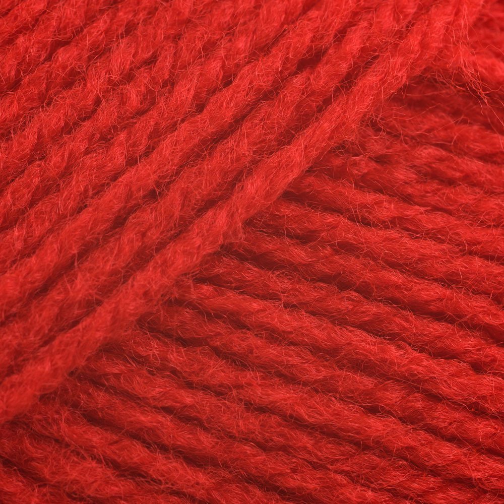 James Brett Top Value DK Double Knitting Wool 100% Acrylic Yarn 100g Ball (Scarlet 8426) by James Brett
