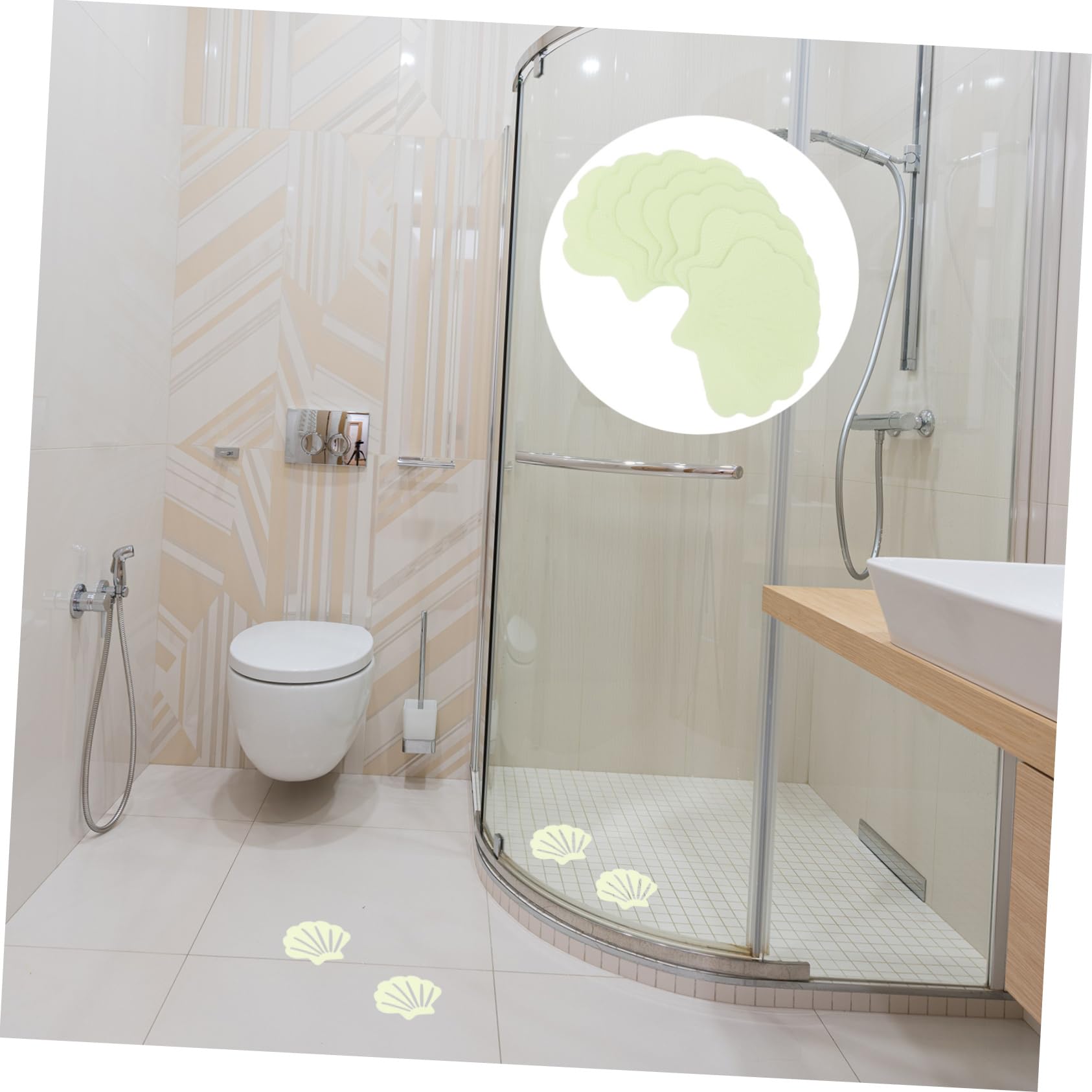 PRETYZOOM 90 Pegatinas Antideslizantes para Bañera Pegatinas De Ducha Pegatinas Antideslizantes para Ducha Pegatinas Antideslizantes para Ducha Tiras Antideslizantes para Baño