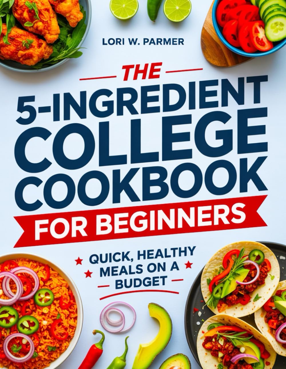 The 5 Ingredient College Cookbook: Quick, Healthy Meals on a Budget