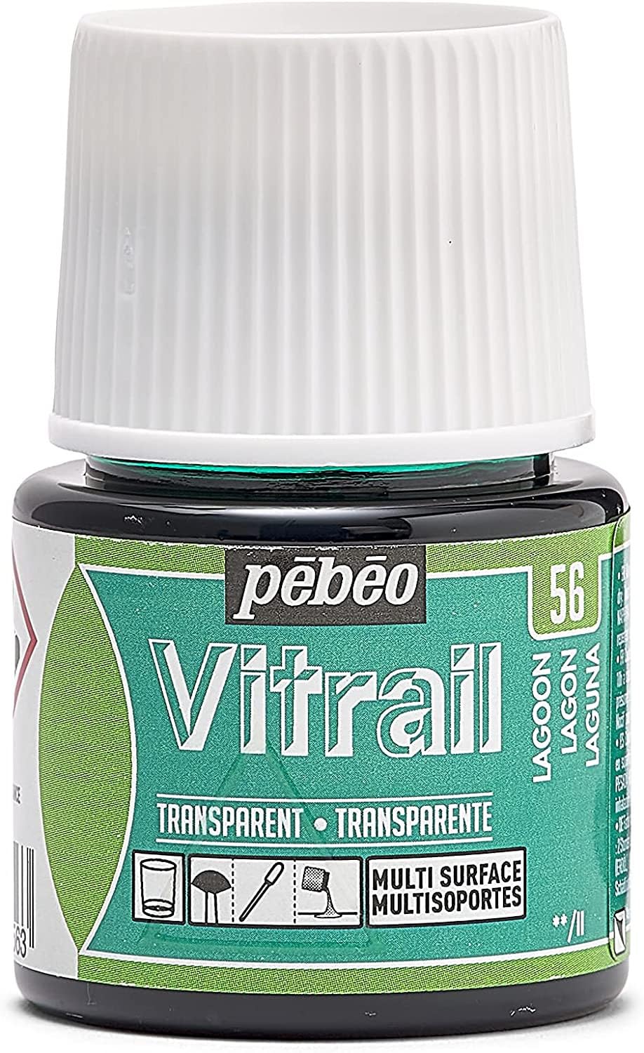 Pebeo Lagoon Vitrail 45 Ml Vivid 45Ml
