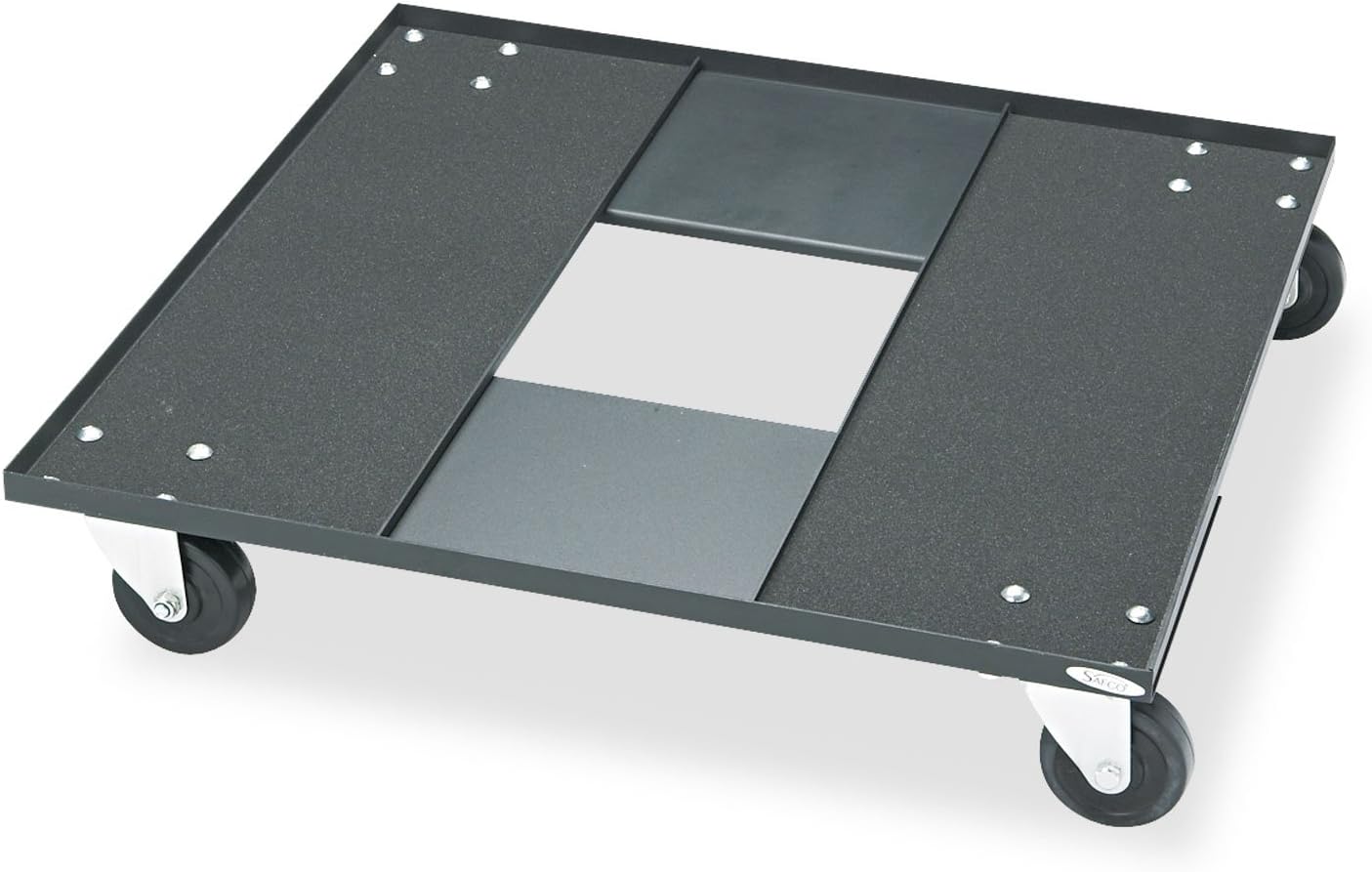 Safco Products 4188 Stack Chair Cart for 4185 Stack Chairs and Visit Chairs, Black